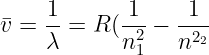 Rydberg Formula For Spectra -1